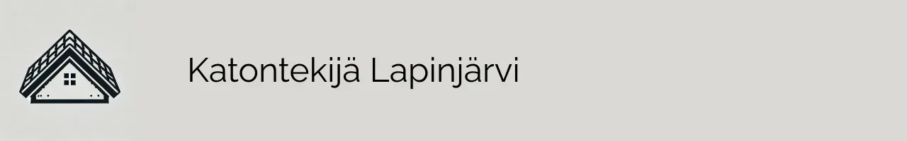 Katontekijä Lapinjärvi